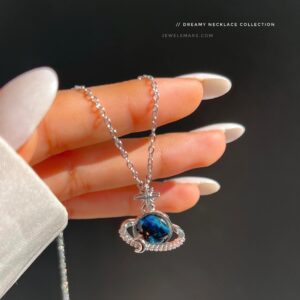 Dreamy Saturn Necklace