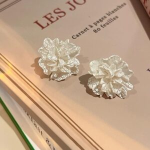 Abstract Floral Earrings