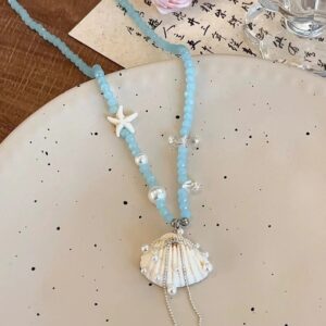 Mermaid Enchant Beaded Necklace