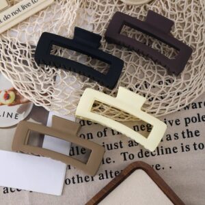 Rectangular Claw Clutchers- browns
