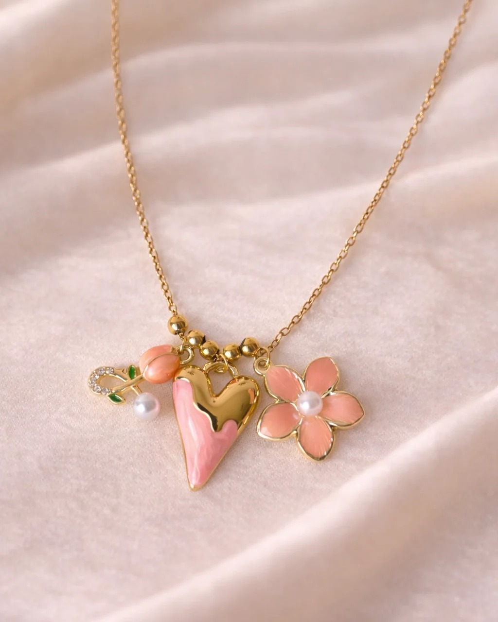 Peachy Kinda Love Necklace - Image 2