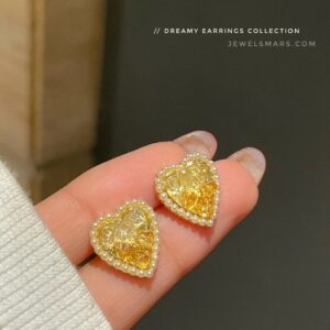 The Heart Talk Embellished Earrings