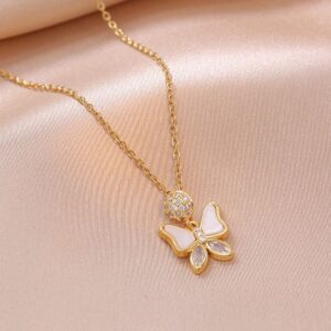 Glitterfly Girly Necklace