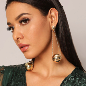 Showstopper Ball Drop Earrings