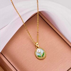 Old-charm Tulip Necklace
