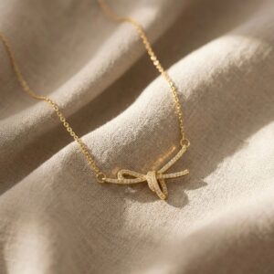 Tied into Elegance Necklace