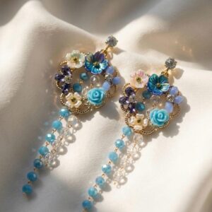 Ethereal Blue Spell Earrings