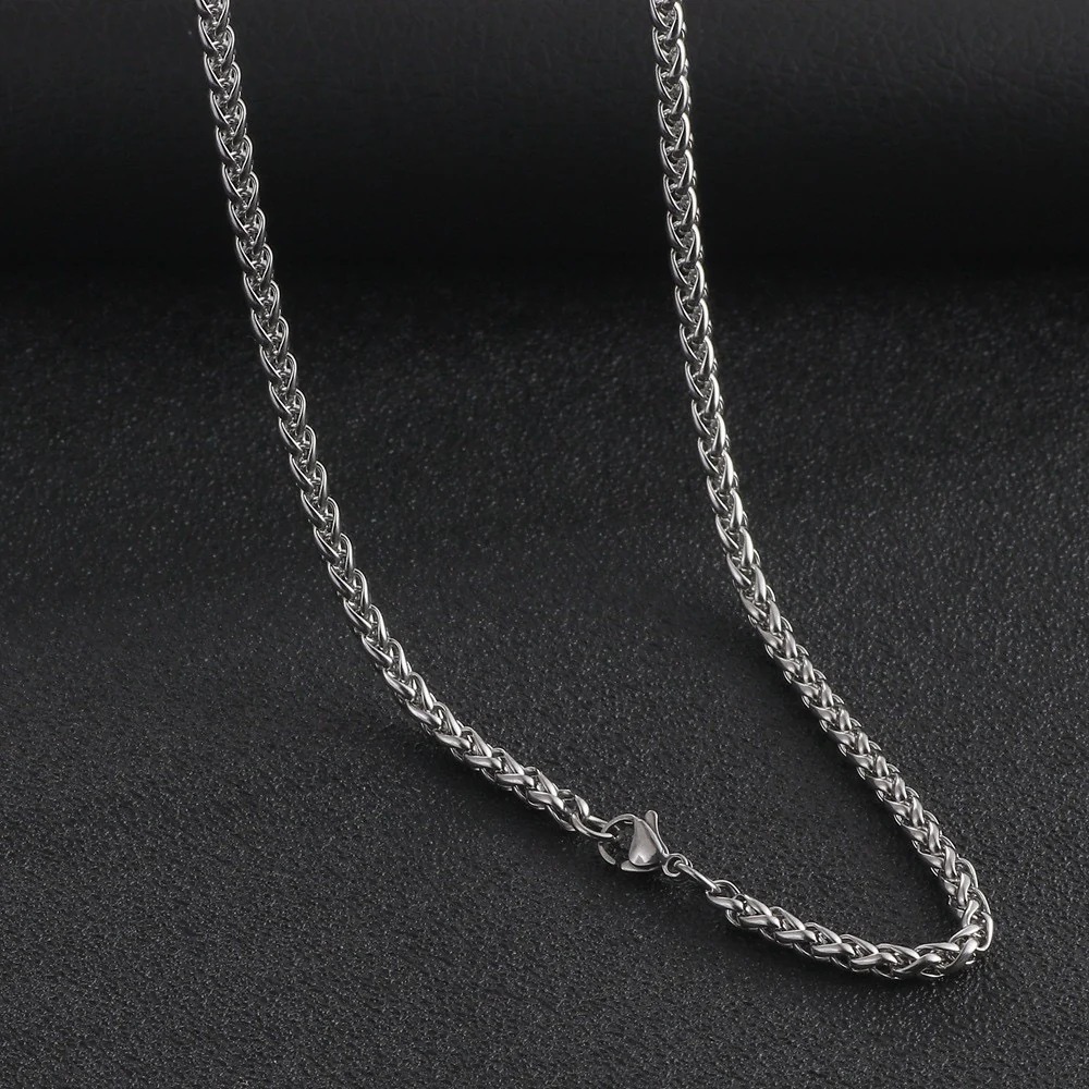 Silver Status Chunky Necklace (Unisex) - Image 2