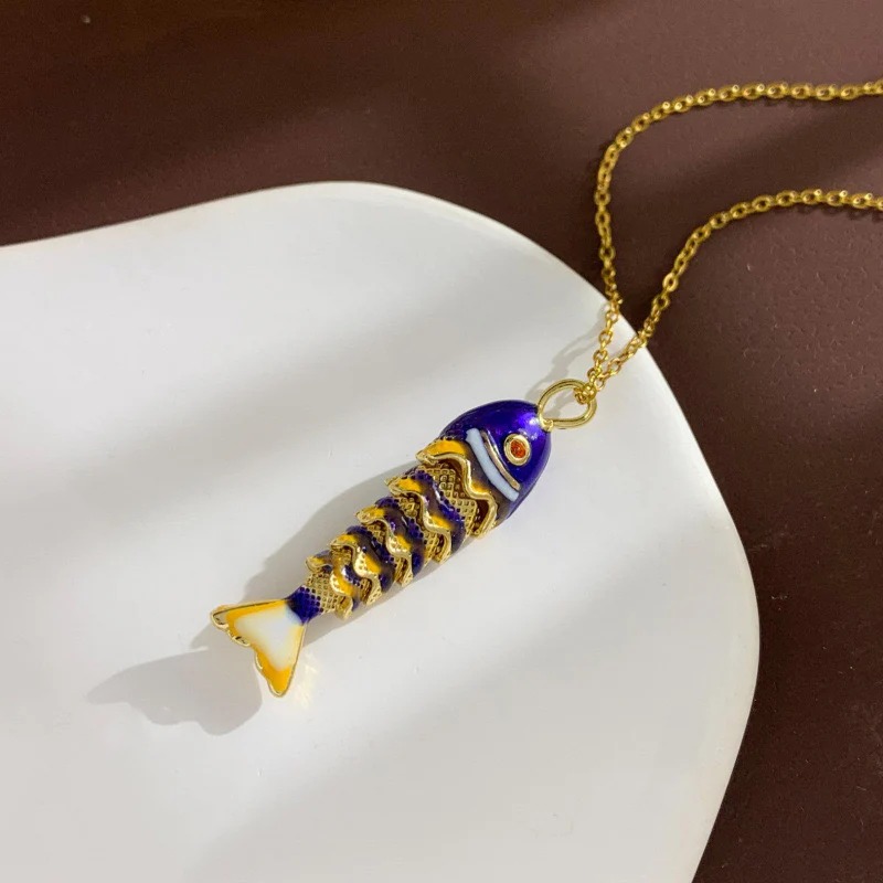 Sounds Fishy! Fish Necklace - Image 2