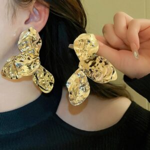 Glow Girl! Hammered Earrings