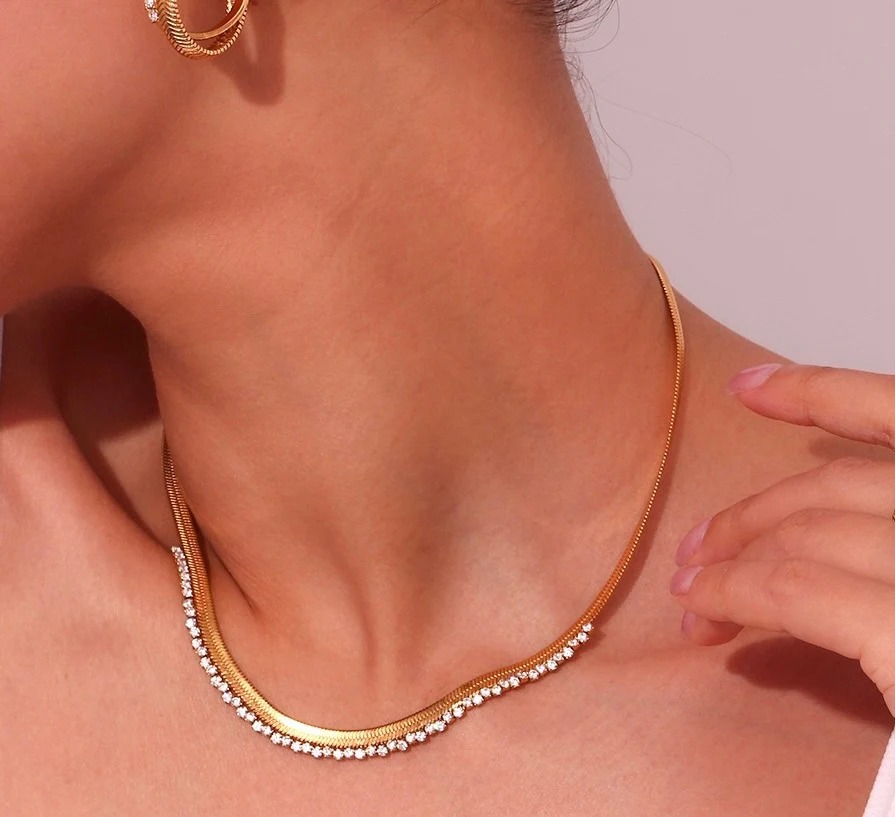Bejewelled Goddess Necklace