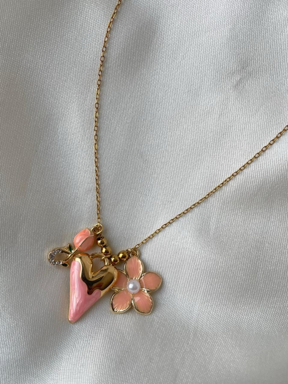 Peachy Kinda Love Necklace - Image 3