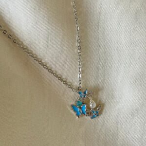 Butterflies around my neck Necklace