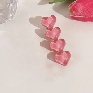 Cupid Heart Drops Hair Clip