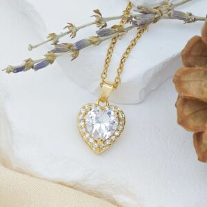 Eternal Twinkle Heart Necklace