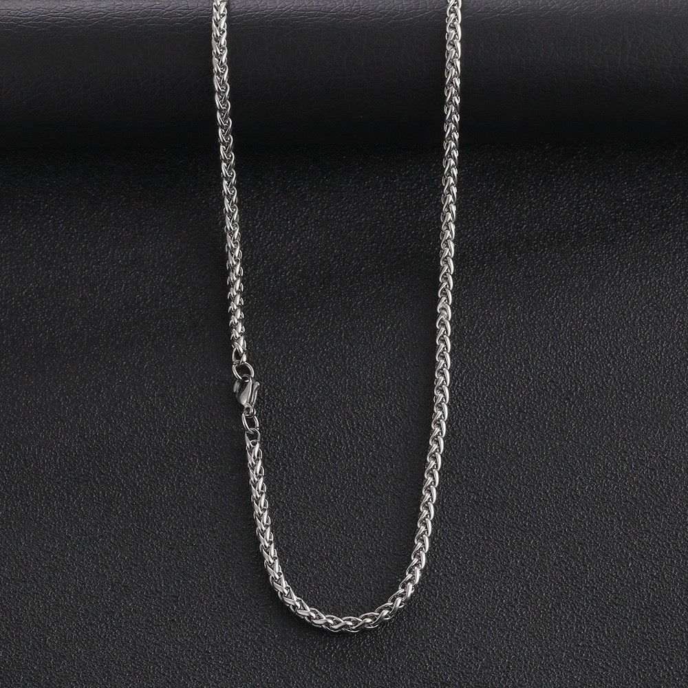 Silver Status Chunky Necklace (Unisex) - Image 3