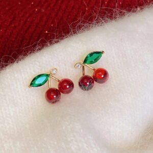 Talk of the Town Cherry Earrings
