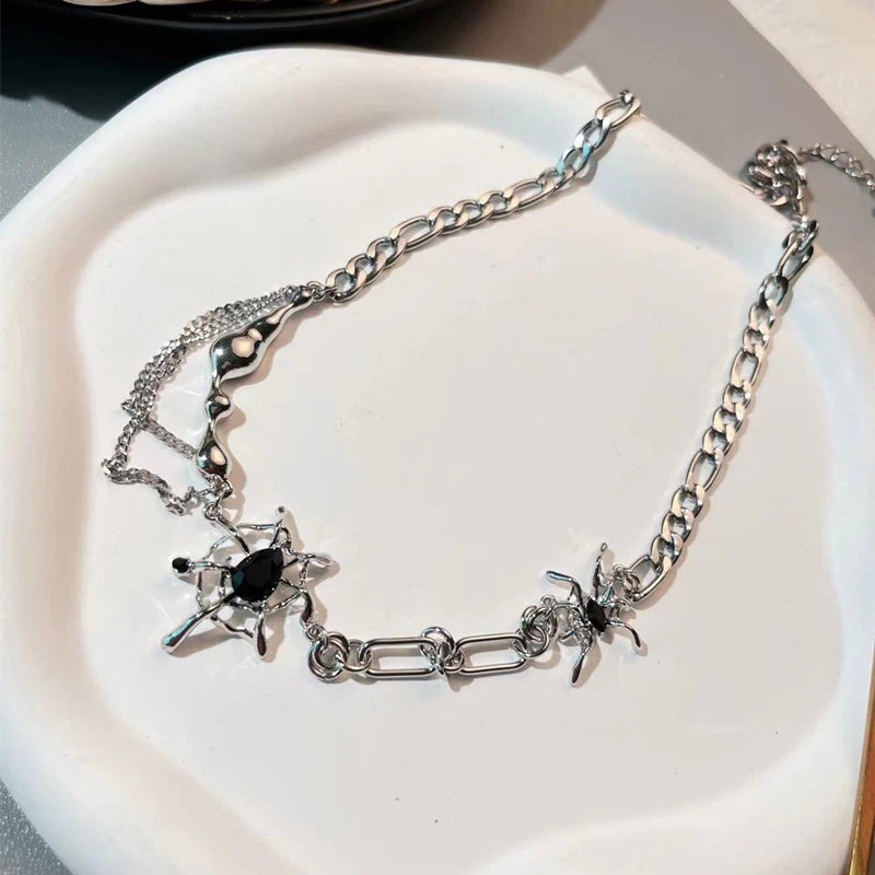 Baddie’s Web! Spider Necklace - Image 3