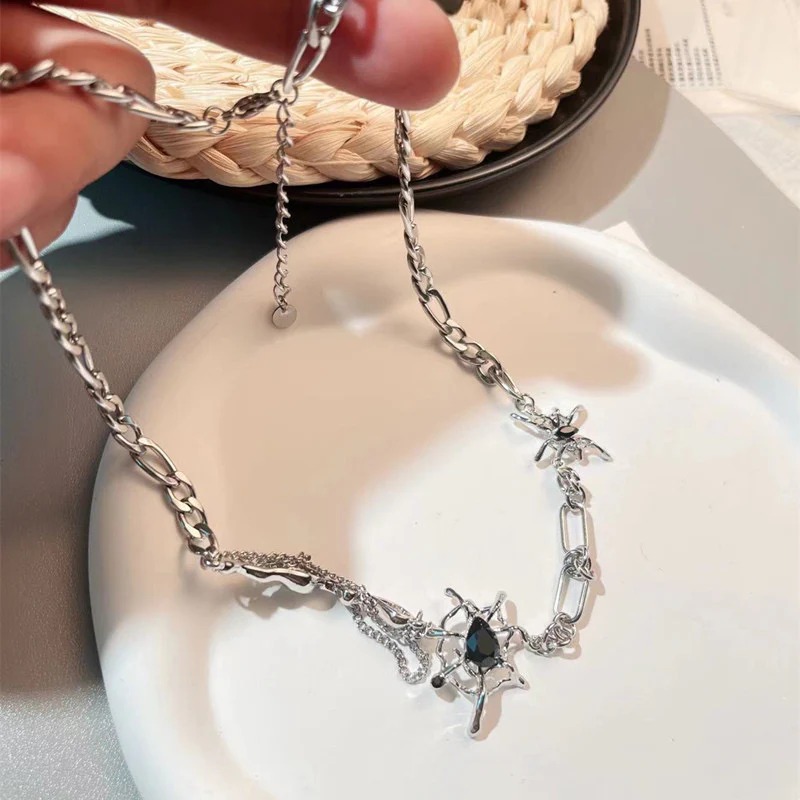 Baddie’s Web! Spider Necklace - Image 2