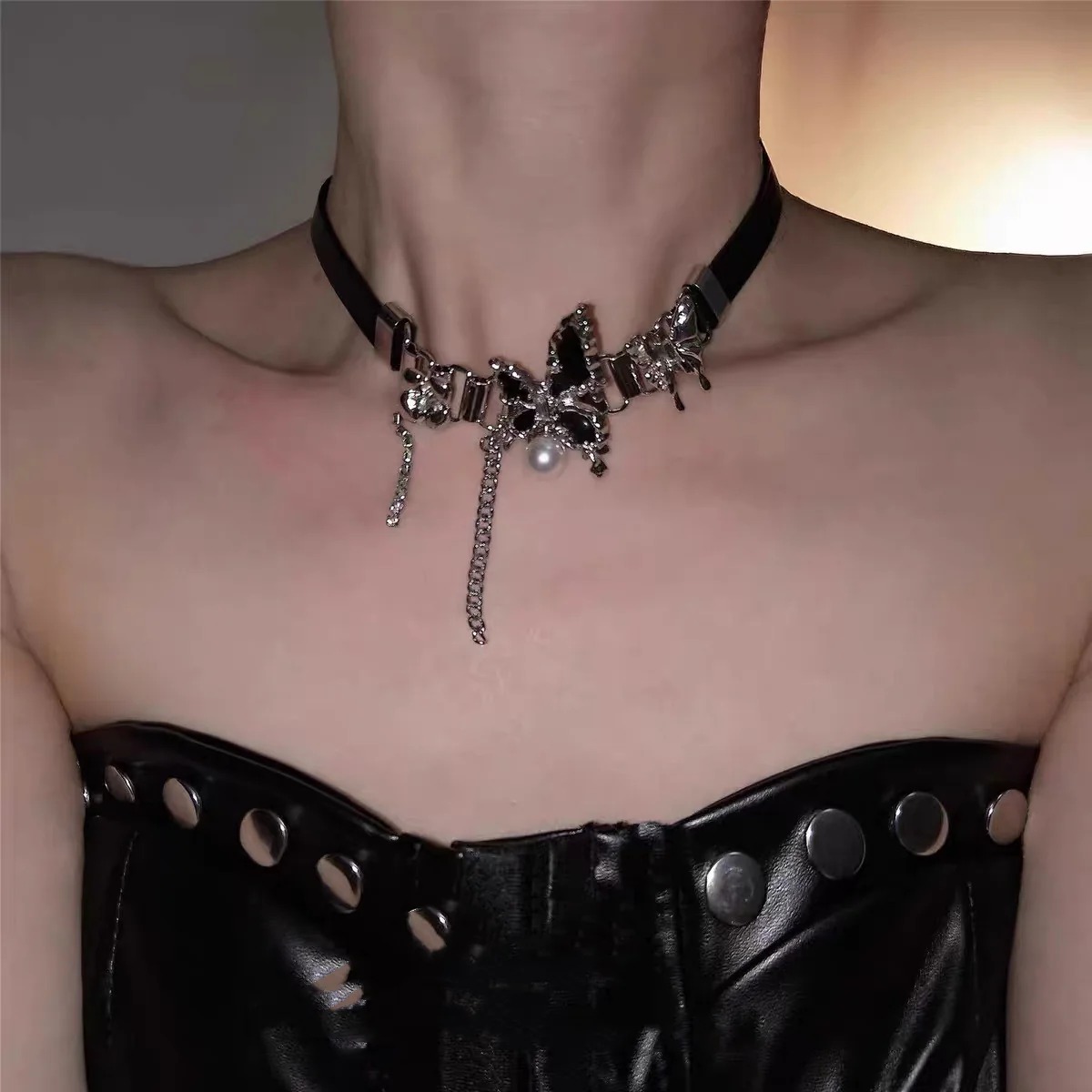 Bad girl Butterfly Necklace - Image 3