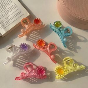 Floral Fantasy Claw Clip