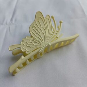 Good vibes Butterfly Claw- off white