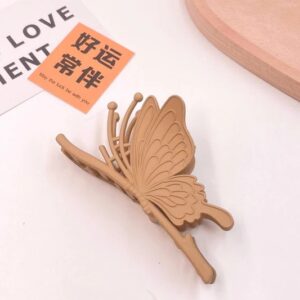 Good vibes Butterfly Claw- peachy brown
