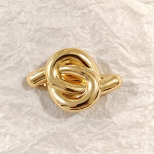 Twisted Metal Statement Hair Tie