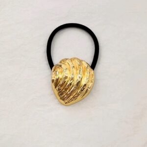 Oyster Statement Metal Hair Tie
