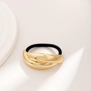 Modernist Statement Metal Hair Tie